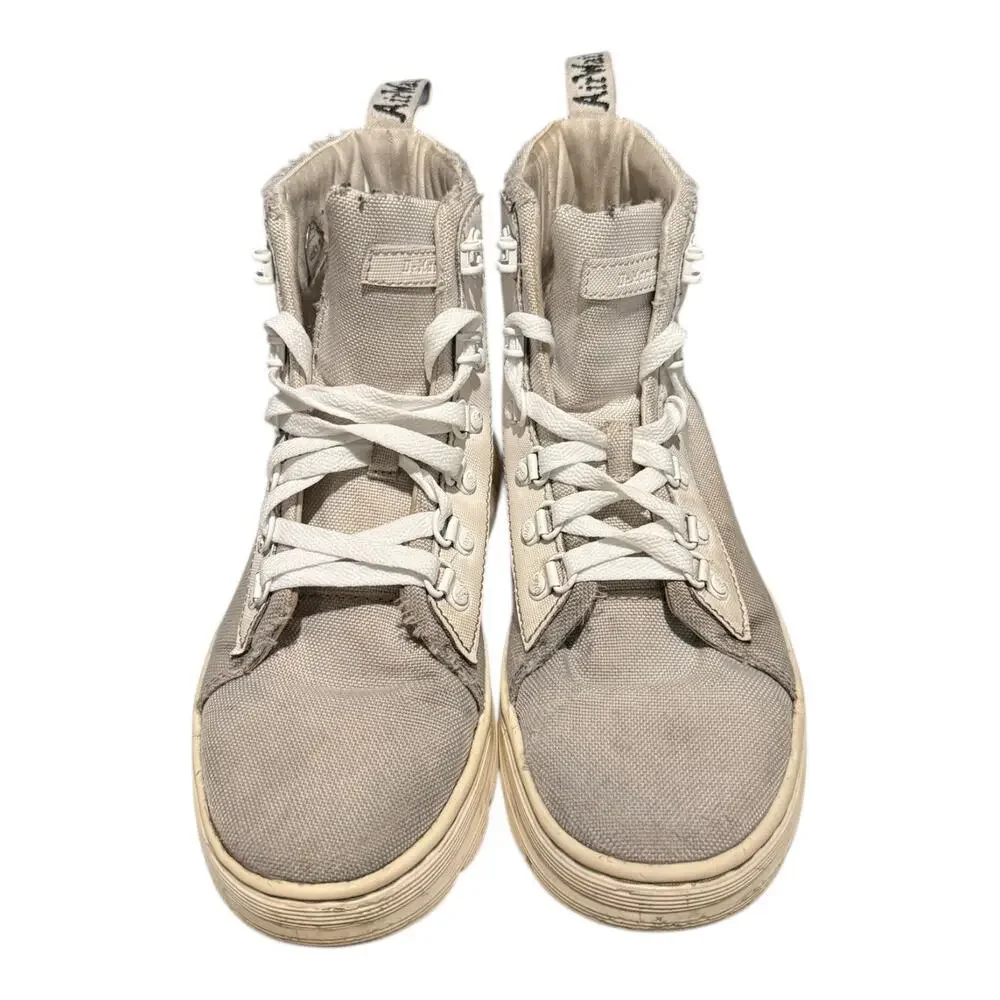 Dr. Martens Women's Combs Combat Boots White Size 8 Fair Used Condition